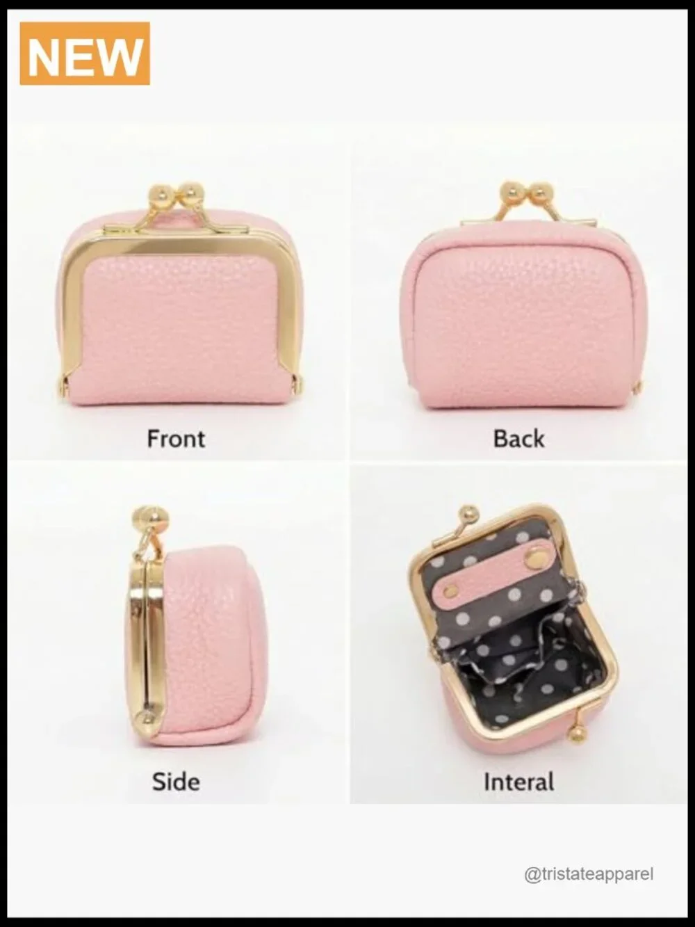 Genuine Leather Mini Jewelry Box Portable Vintage Ring Box Travel Coin Purse